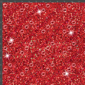 In House Yard: Chili Pepper Glitter In House Yard Violet Snow Custom Fabric 
