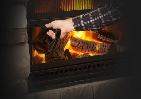 Napoleon’s High Country™ 5000 Wood Burning Fireplace NZ5000 Flame Authority