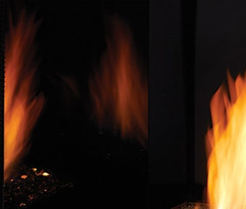 Monessen NBST27PV 27 Natural Blaze See-Thru Burner and Fiber Log
