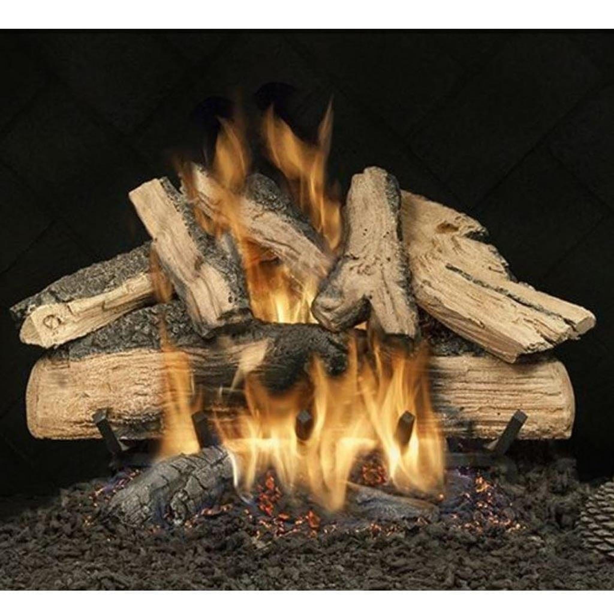 Fireside Elegant Split Oak 30" Vented Gas Logs