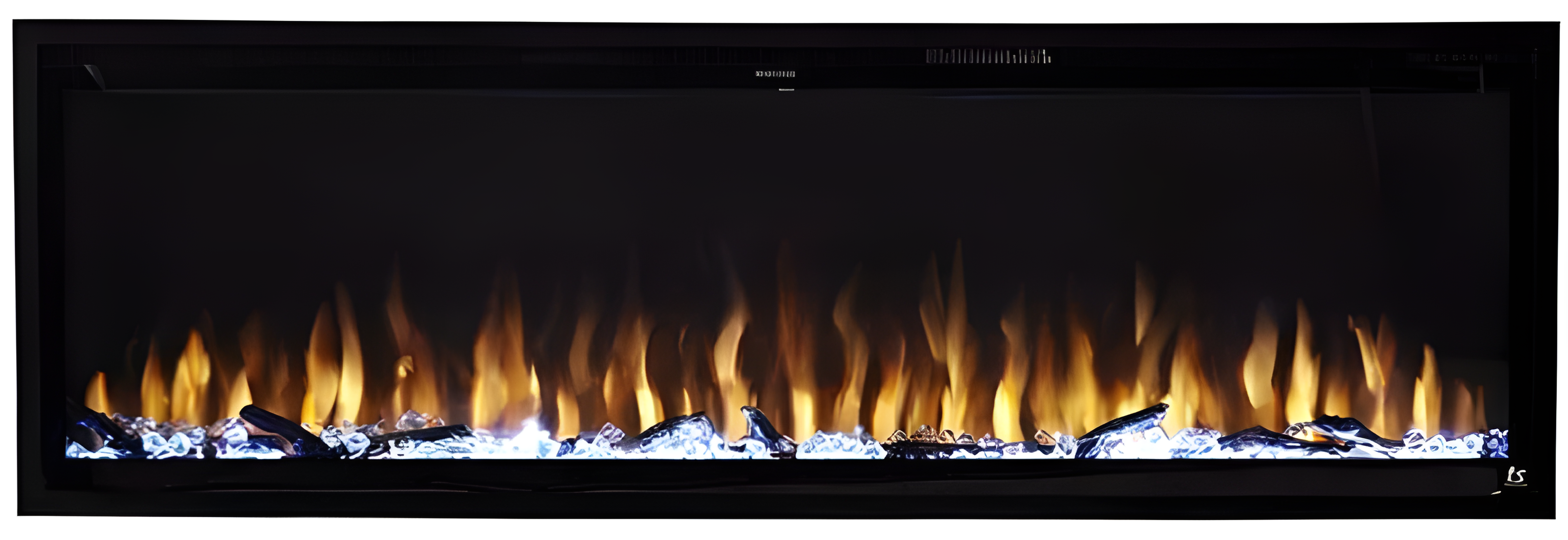 Touchstone Sideline Elite Smart 60" WiFi-Enabled Recessed Electric Fireplace (Alexa/Google Compatible)