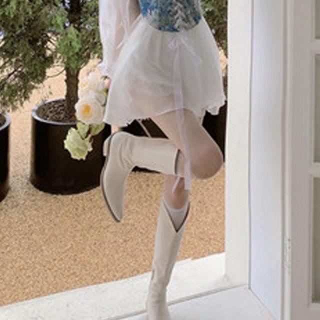 Natalia Bleu Fairycore Cottagecore Corset Top and Skirt Bottom Dress Set