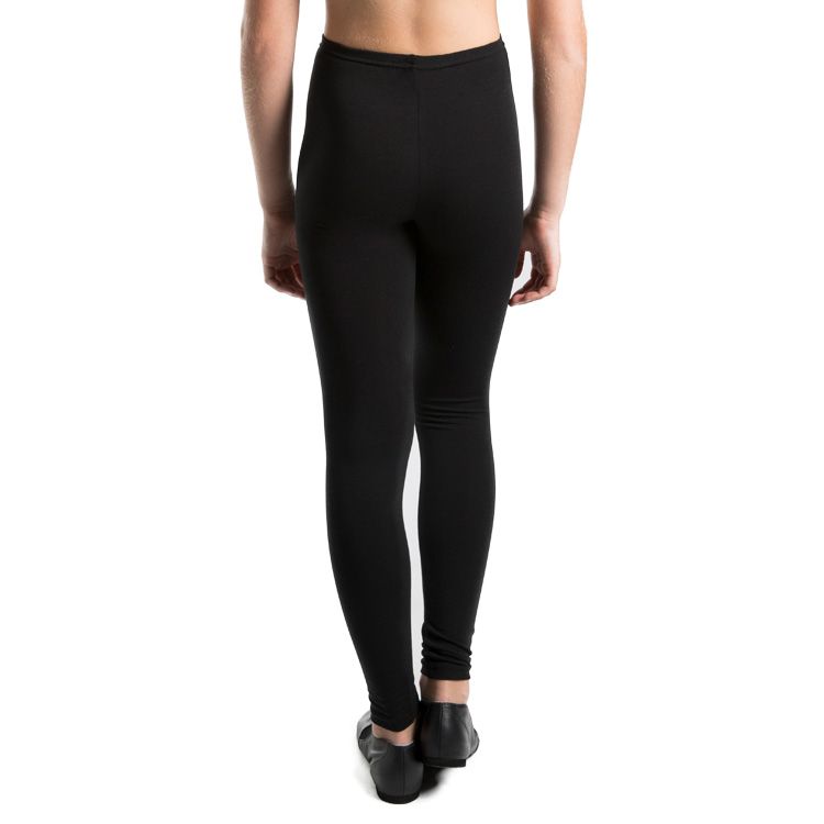 bloch black footless tights