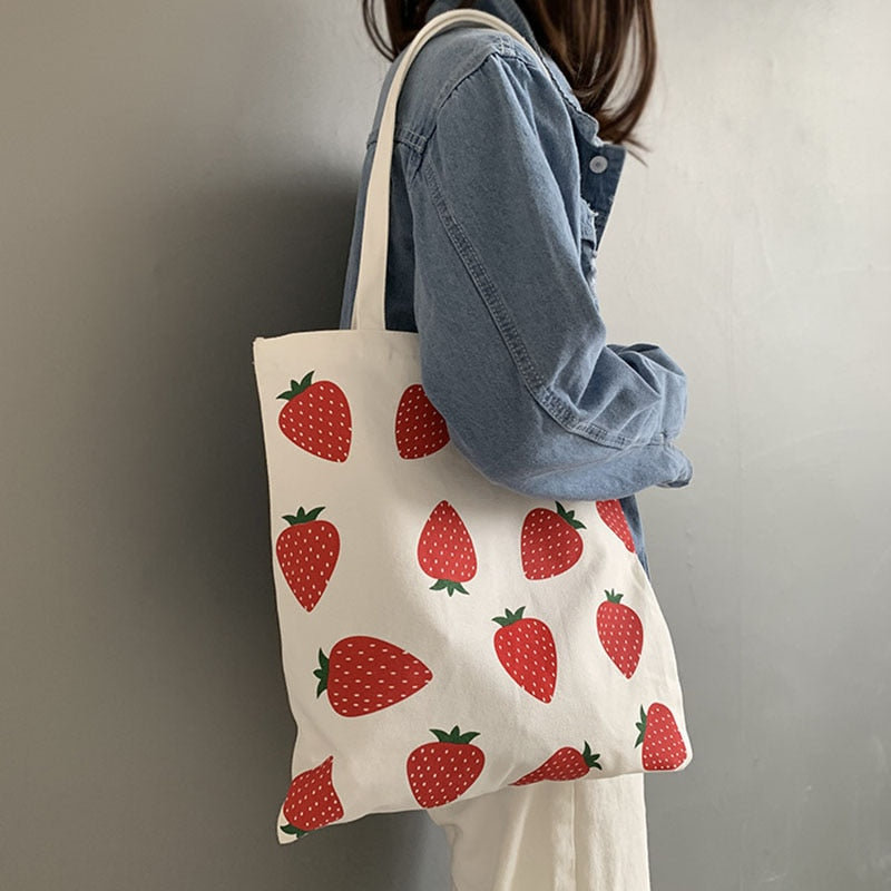 Strawberry Tote Bag