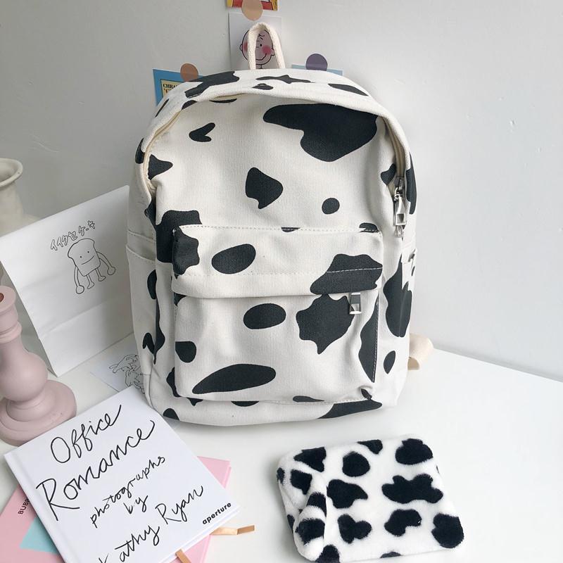 Cow Pattern Backpack