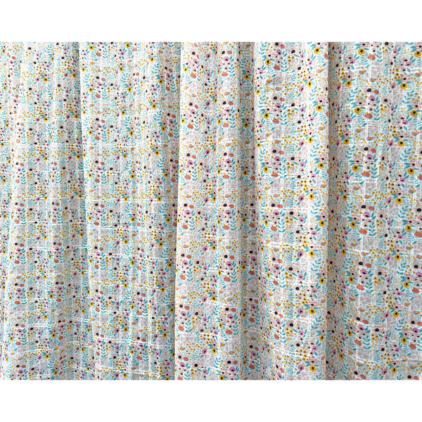 Spring Summer Midcentury Curtains