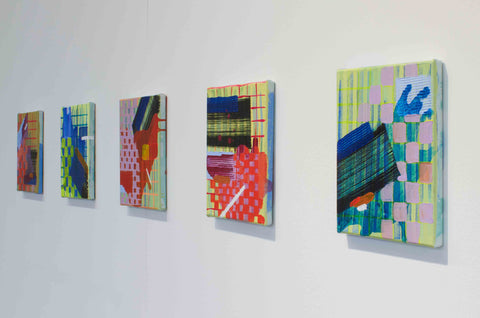 Makiko Harris art contemporary abstract paintings