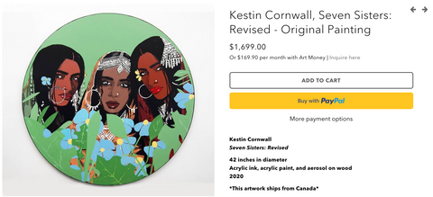 Kestin Cornwall Contemporary Canadian Art Black Artist