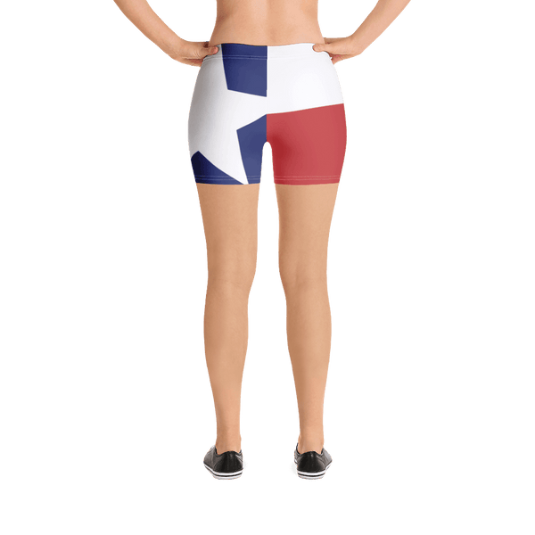Texas Flag Spandex Shorts – Texas Swagger