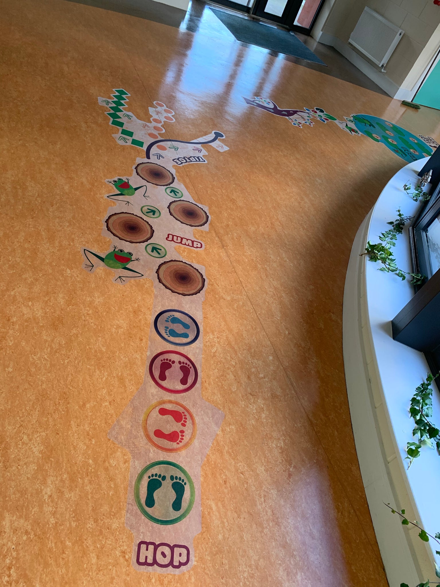 Sensory Living Floor Stickers Full Set