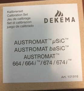 DEKEMA - calibration set u, basic, 664, 674