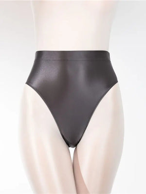 BodiModi LuxeCurve™️ Glossy Shiny High Leg Panties - BodiModi