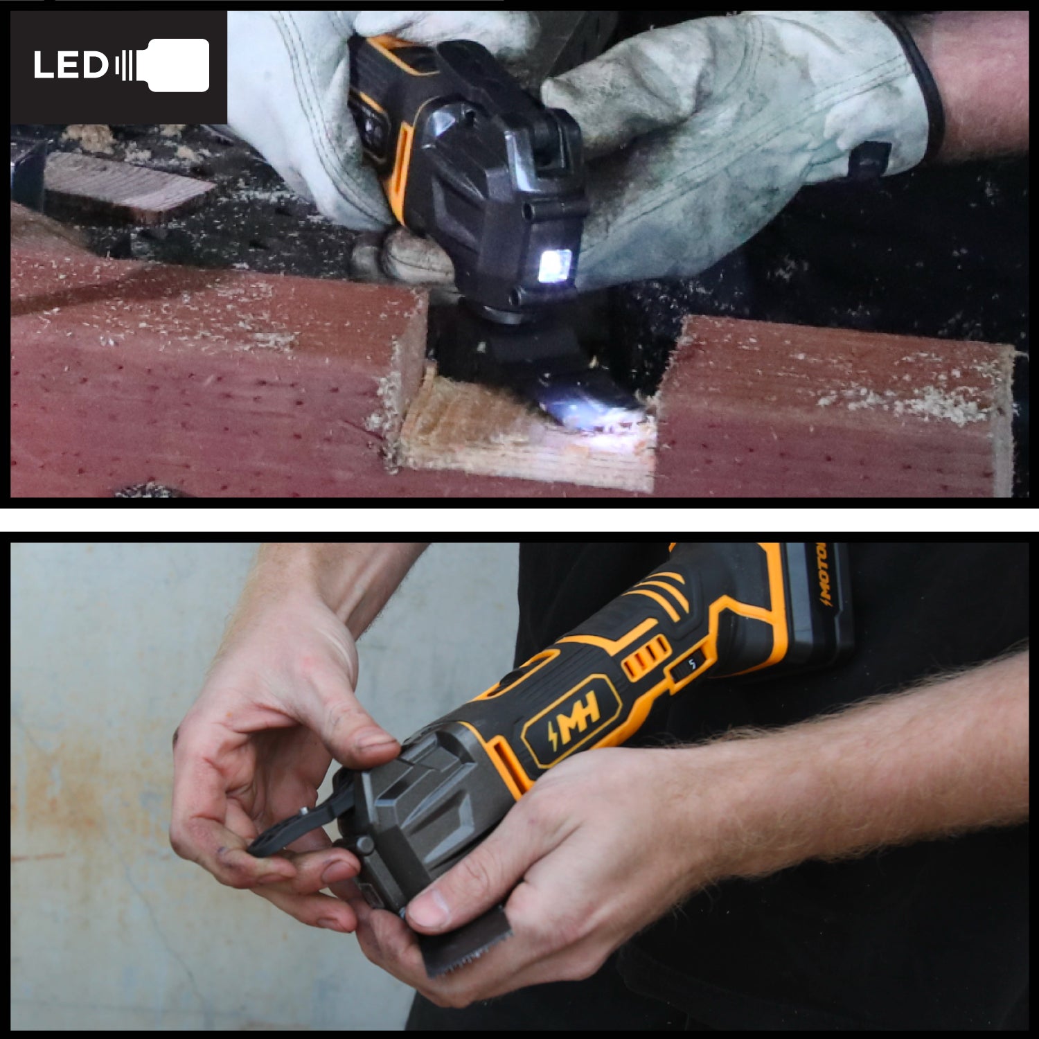 20V ULTRA Li-Ion Cordless Oscillating Multi-Tool – MOTORHEAD