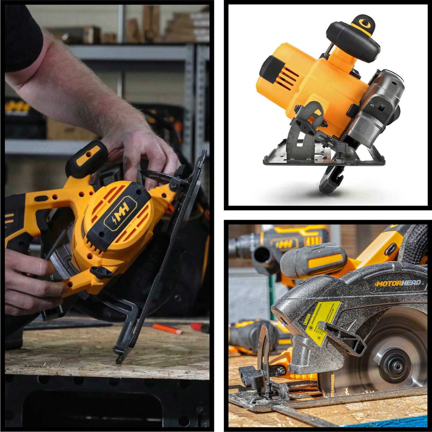 20V ULTRA Li-Ion Cordless 6-1/2 in Circular Saw – MOTORHEAD & STEELHEAD  Tools