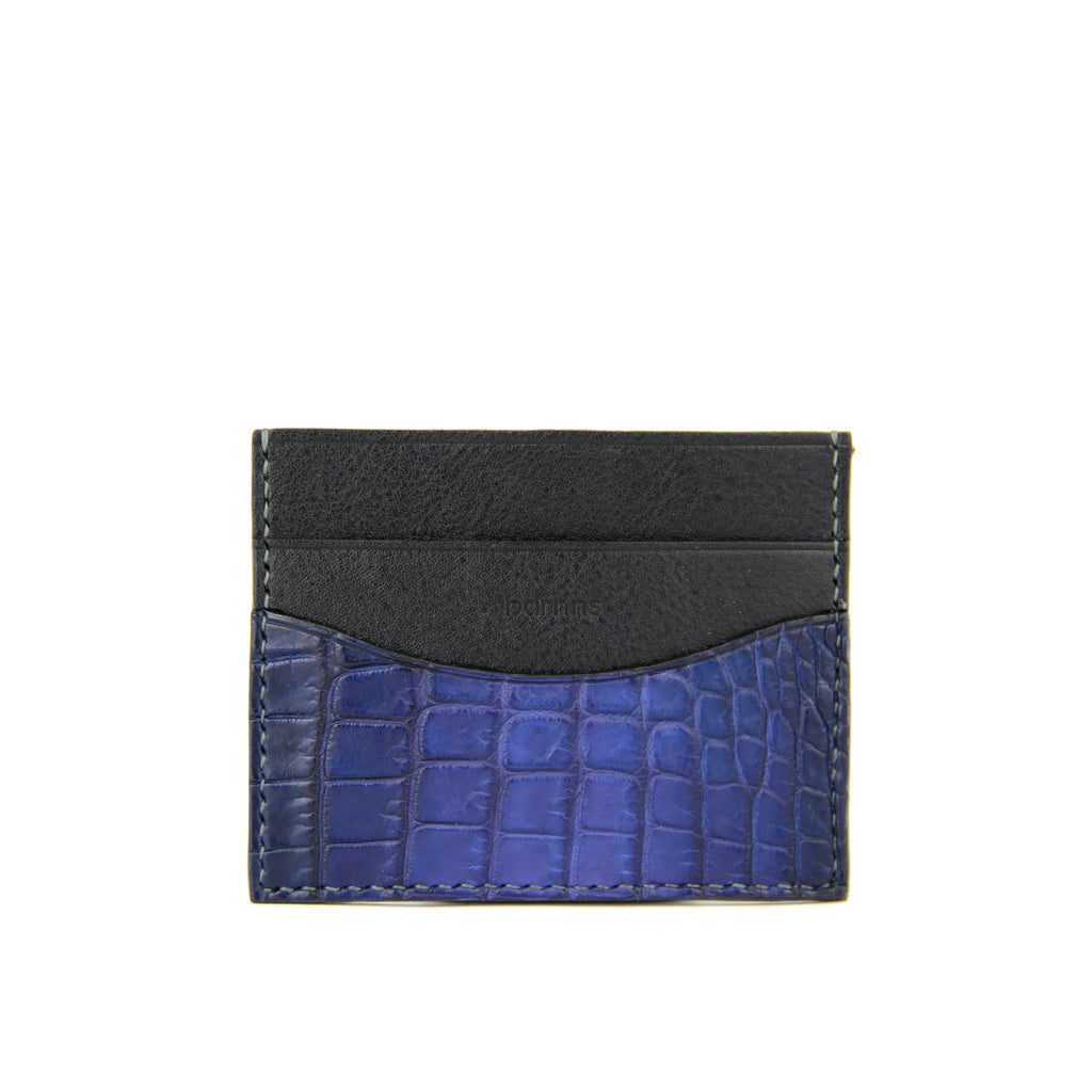 Limited Edition Barnns Handcrafted Alligator Slim Billfold Wallet