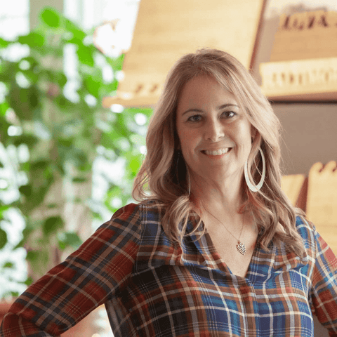 Kim Strassner, founder of Words with Boards
