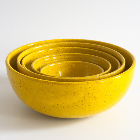 Shop Handcrafted Ceramic American-Made Nesting Mixing Bowls