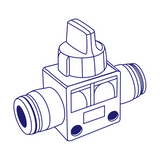 Pneumatic In-Line Ball Valve UK