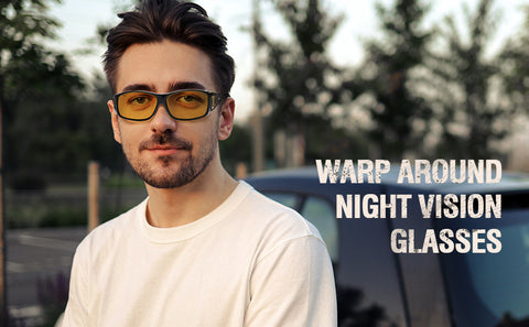 BEST Night Driving Glasses- Anti Glare Night Vision Reduce Eye Strain -  shopiLumen8