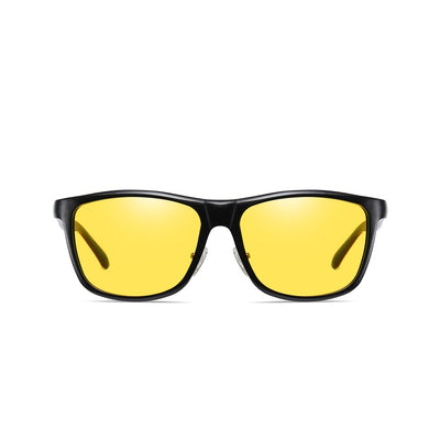 Night Driving Glasses HD Anti Glare Vision Yellow Lens Tinted Pilot