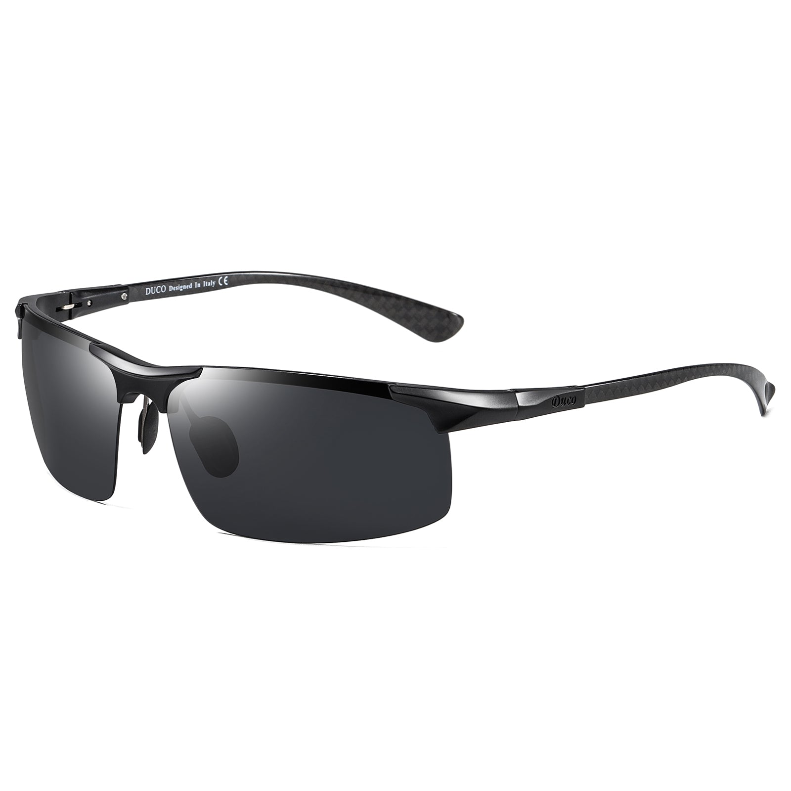 Duco Men's Sports Polarized Driving Carbon Fiber ...