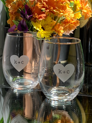 12 oz Soda Can Drinking Glass Etched with Name