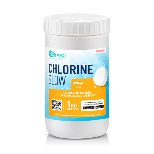 Chlore Lent Galets de 250g (5 kg) - VP Boutique