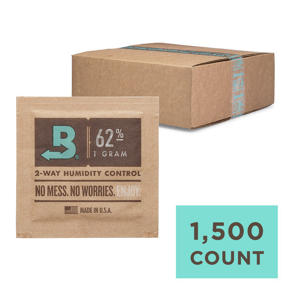 Boveda Humidity Control Packs - Size 1 Slim - Unwrapped Bulk - 1500 Co –  Wowie Inc