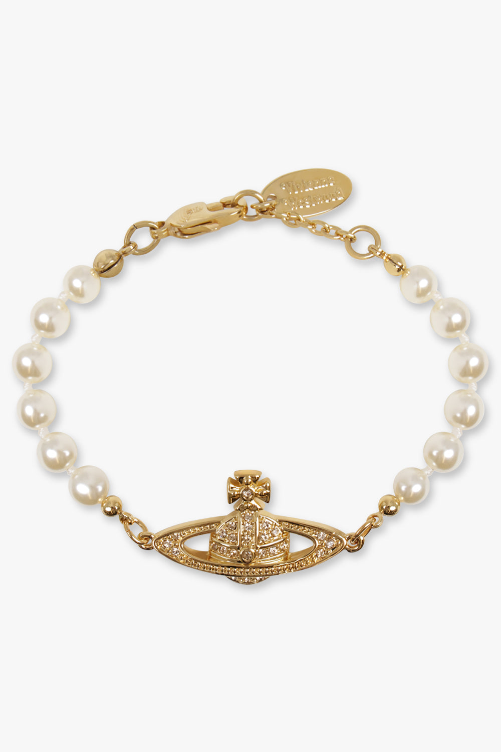 VIVIENNE WESTWOOD Ariella Heart Gold Bracelet - Womens from PILOT UK