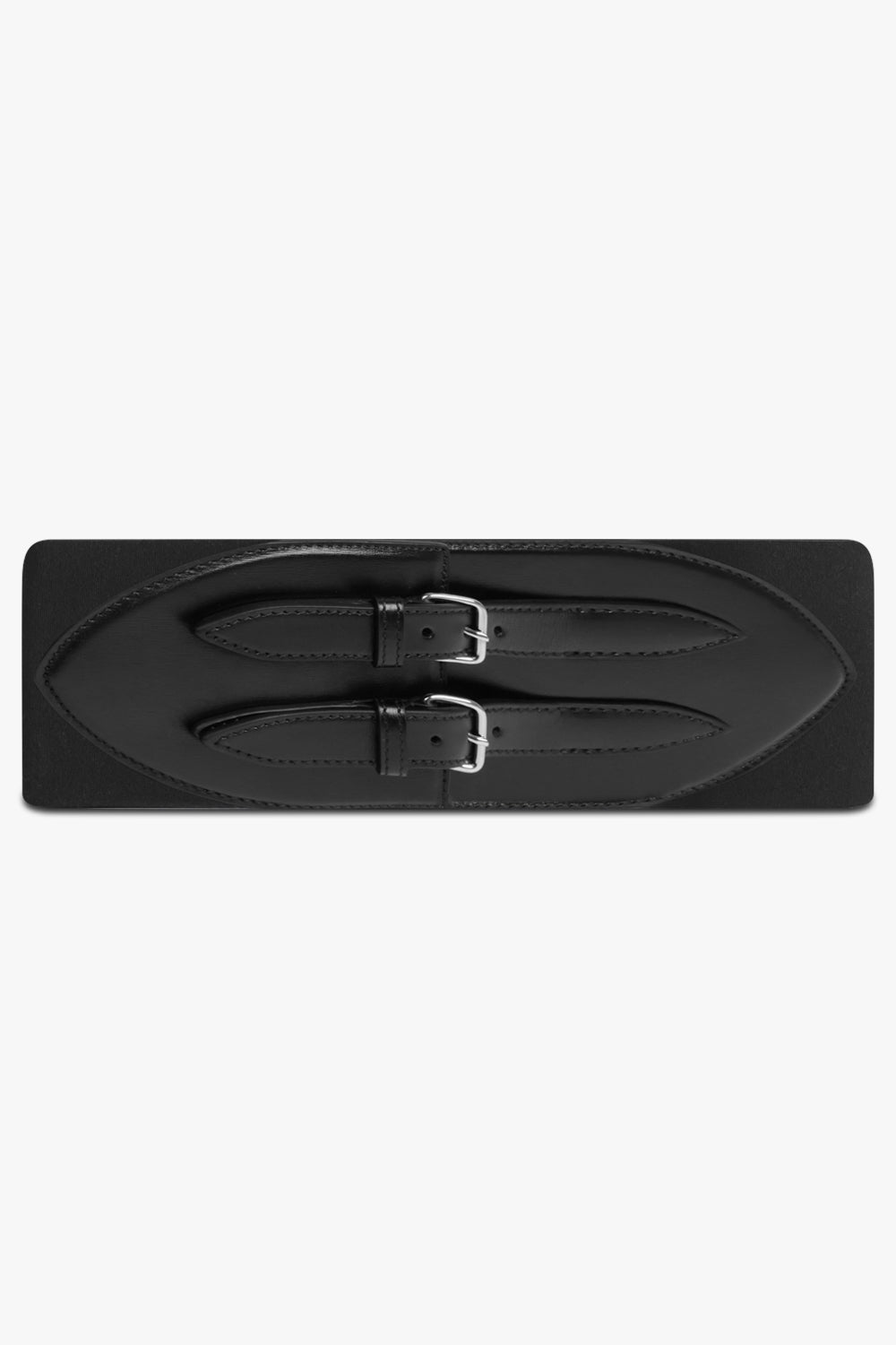 Elastic Leather Corset Belt Black | ALAÏA Womens Belts « Briannadarling
