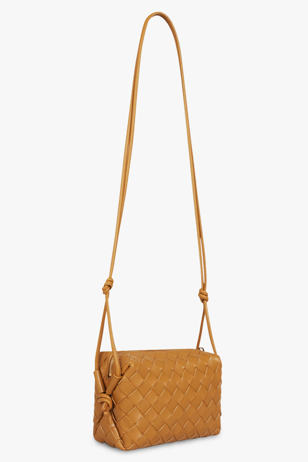 Micro Loop Leather Shoulder Bag In Parakeet