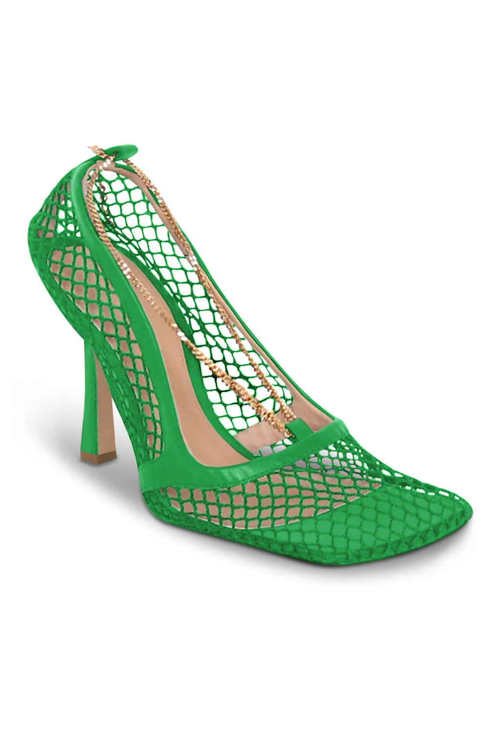 Bottega Veneta® Women's Stretch Lace-Up Sandal in Grass. Shop