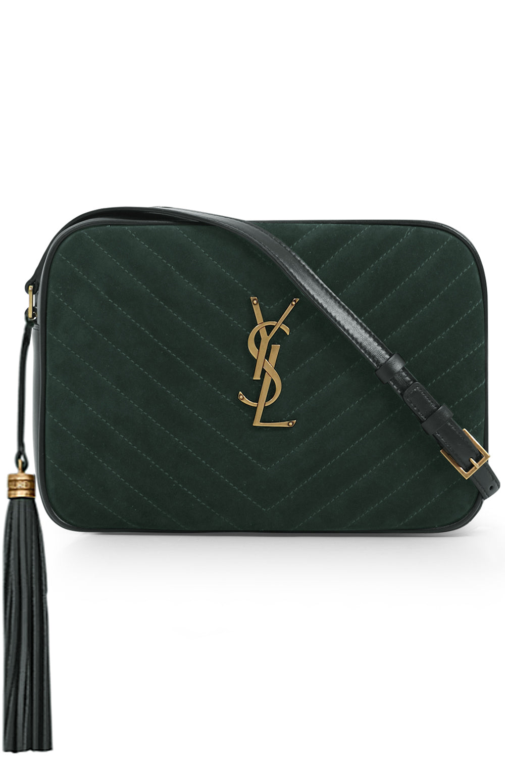 NEW Saint Laurent Mini Lou Camera Bag Light Sage YSL - MyDesignerly