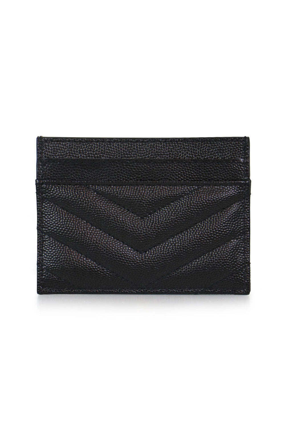 BLACK SAINT LAURENT MONOGRAM POUCH (620280BOW91)