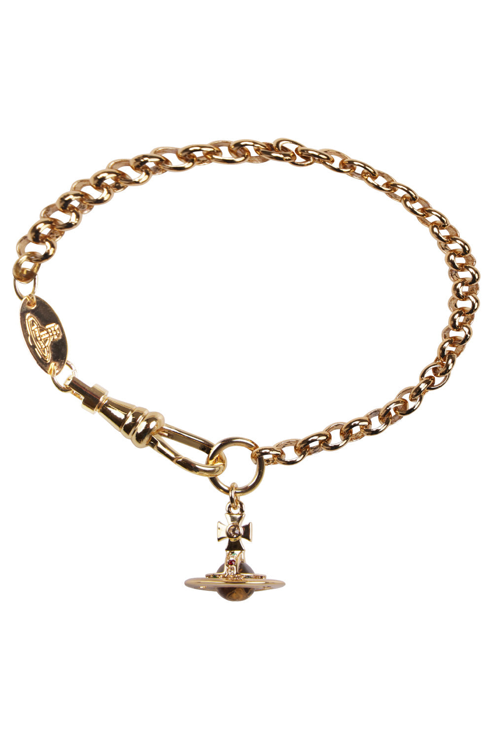 Vivienne Westwood Gold Mayfair Charm Bracelet