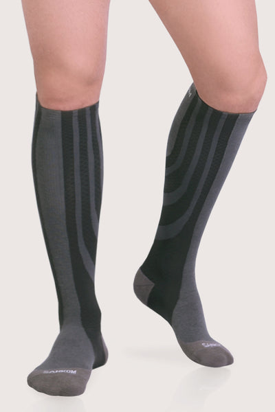 Sankom - Patent Active Compression Socks, Grey