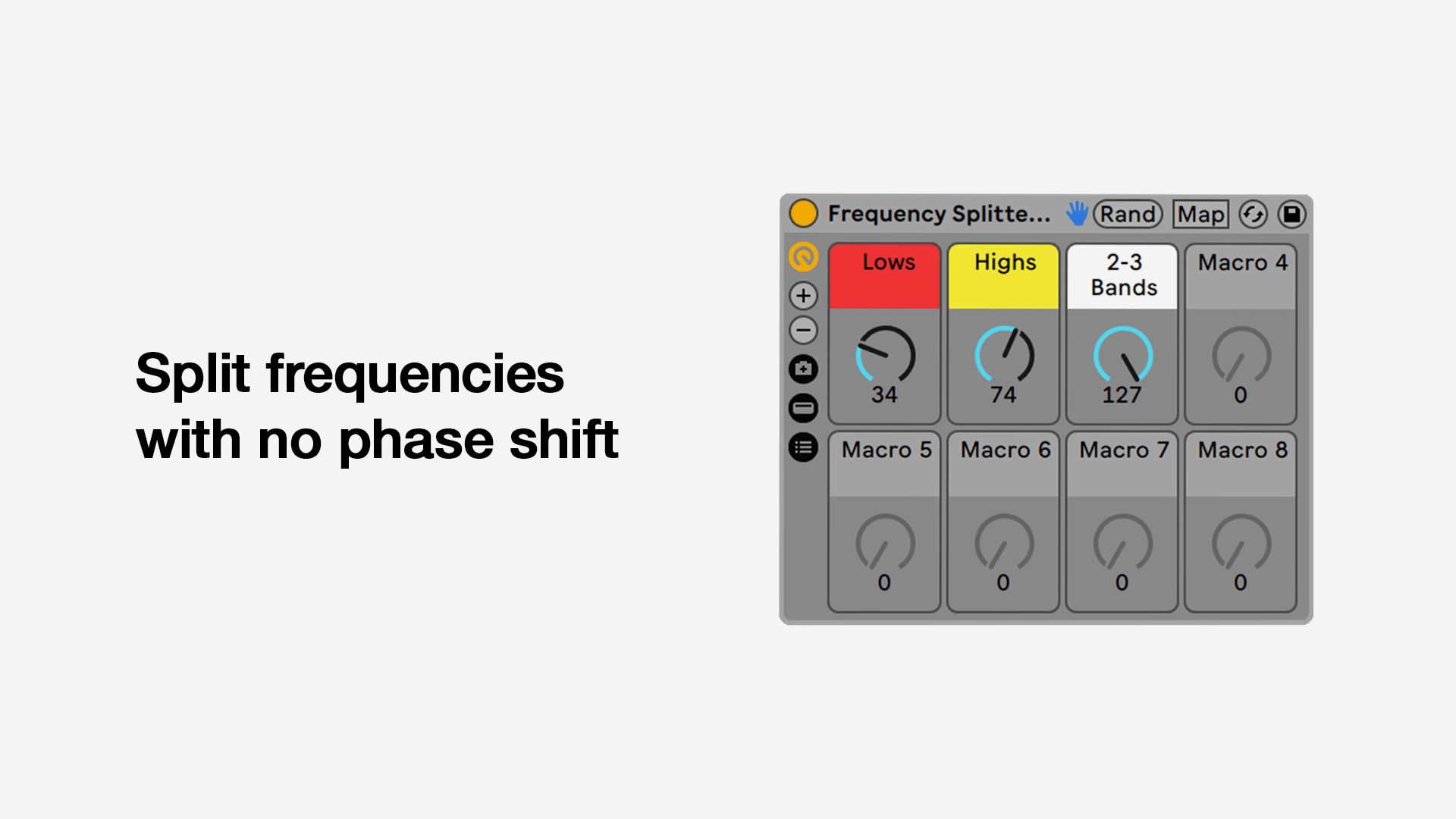 Beat Spot Ableton Linear Frequency Splitter Rack