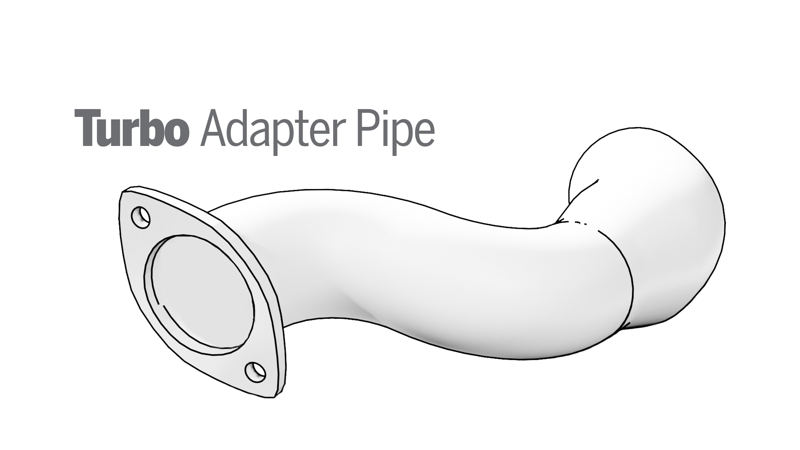 Turbo Adapter Pipe