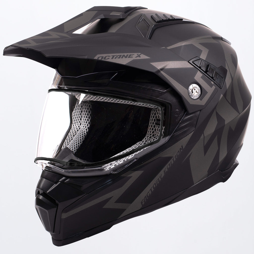 motorcycle helmet with 2 visor