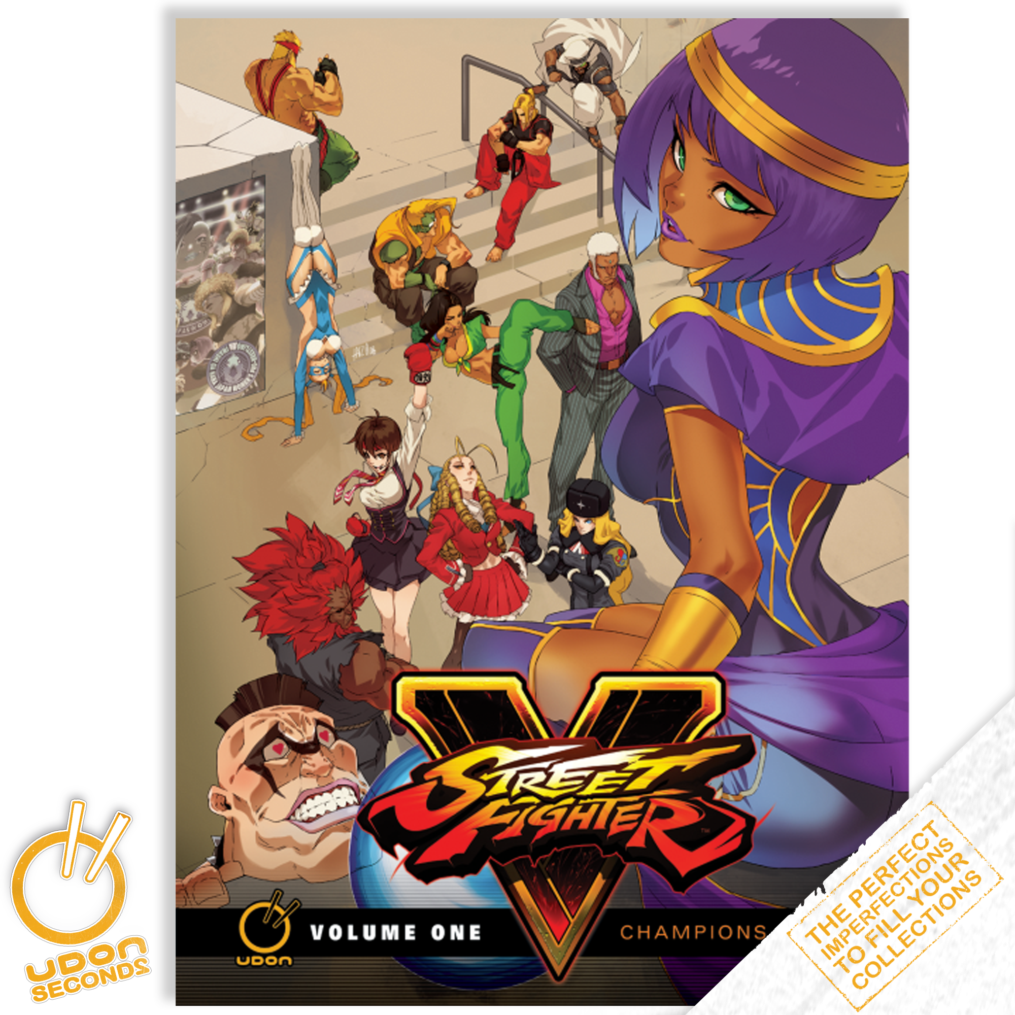 UDON Seconds - Street Fighter V Volume 1: Champions Rising Hardcover