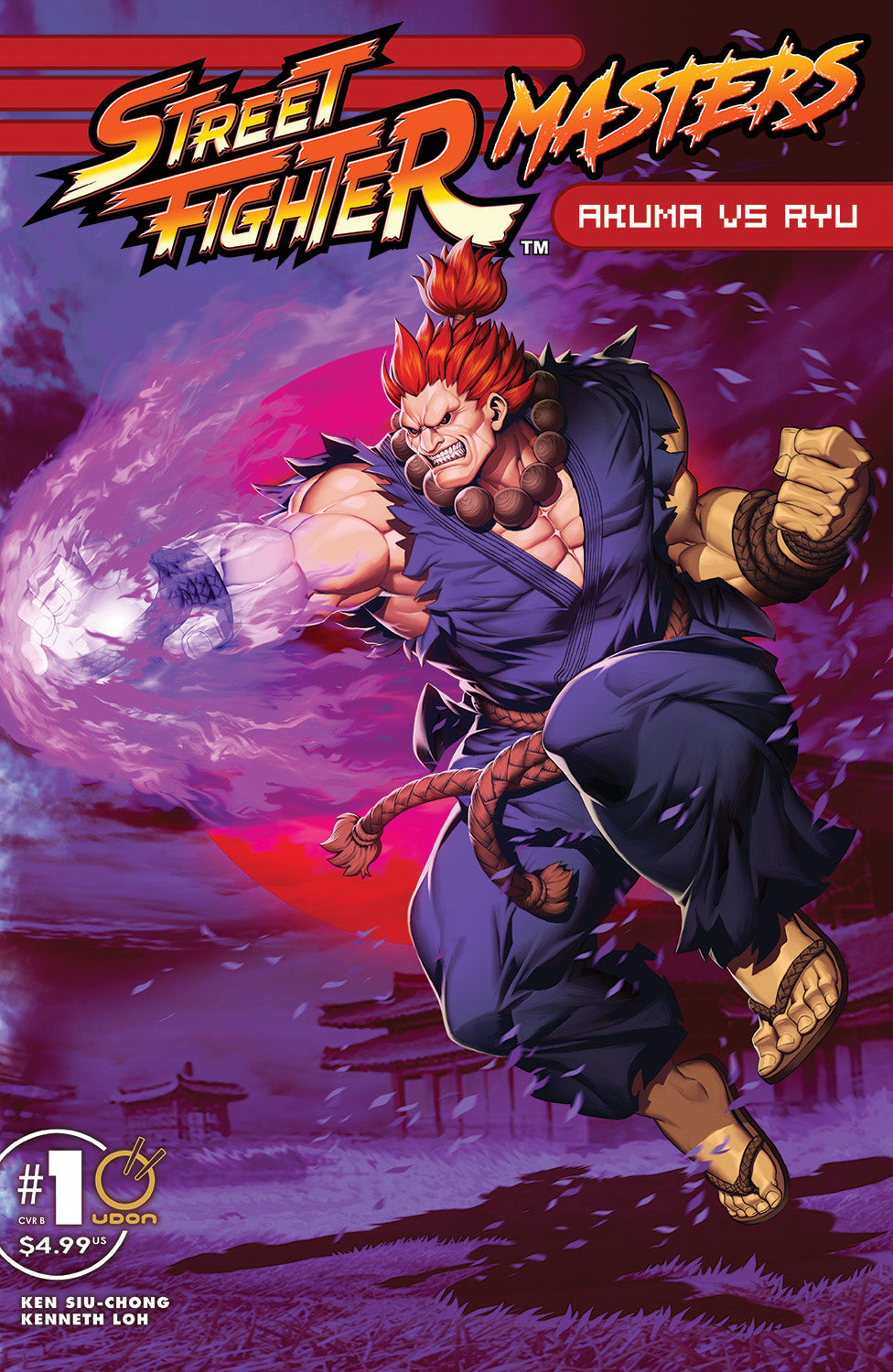 Street Fighter Masters: Akuma VS Ryu #1 - CVR C - Genzoman