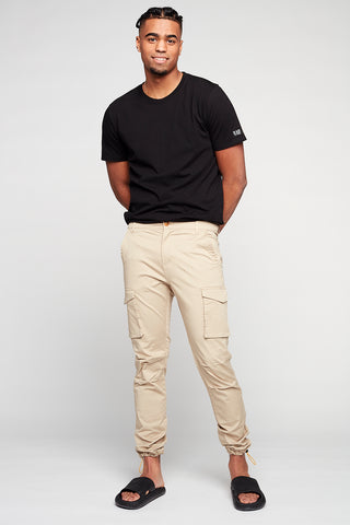 DEAN -  Slim Fit Cargo Chinos (Convertible Joggers)