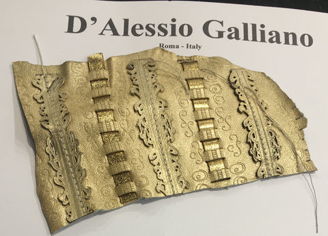 dalessio galliano leather for the serpent queen costume
