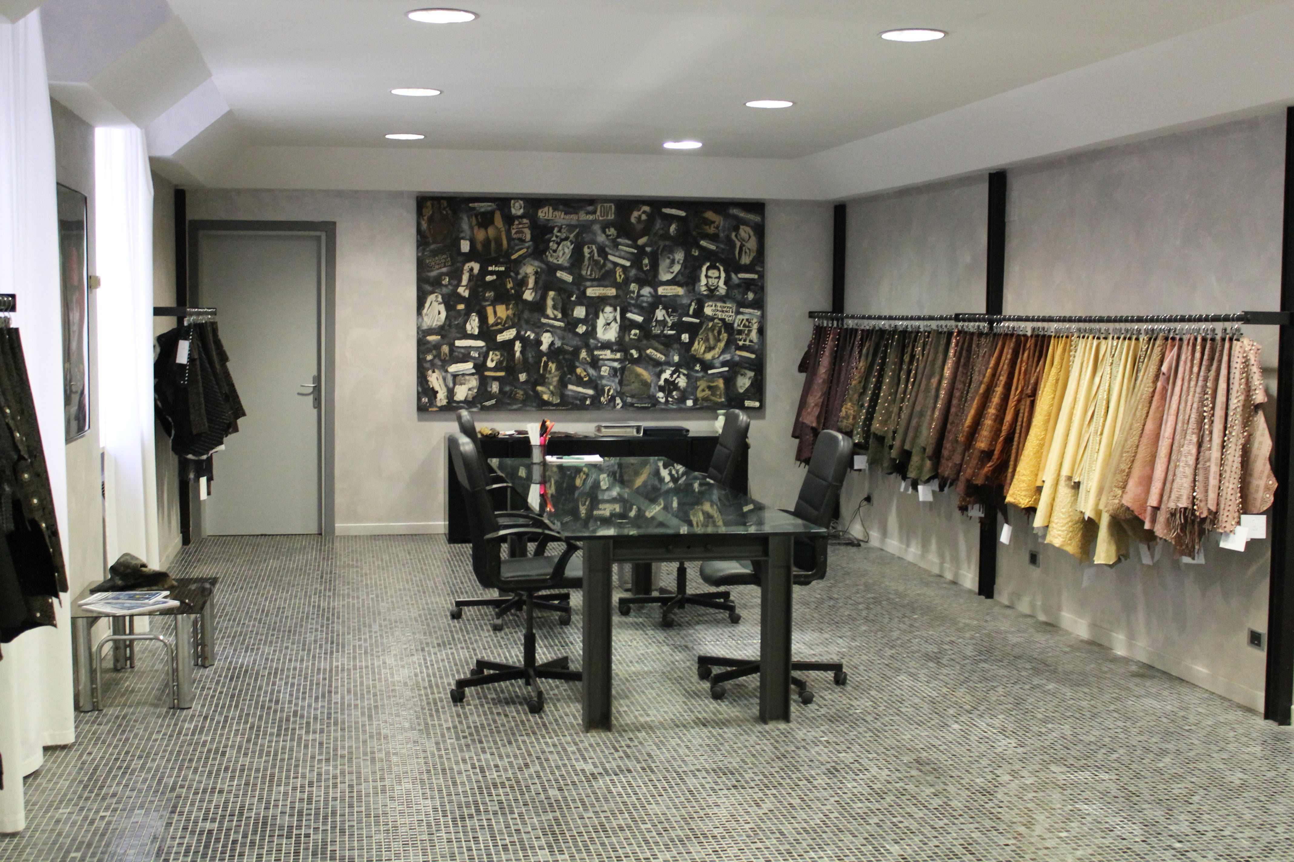 leather showroom dalessiogalliano