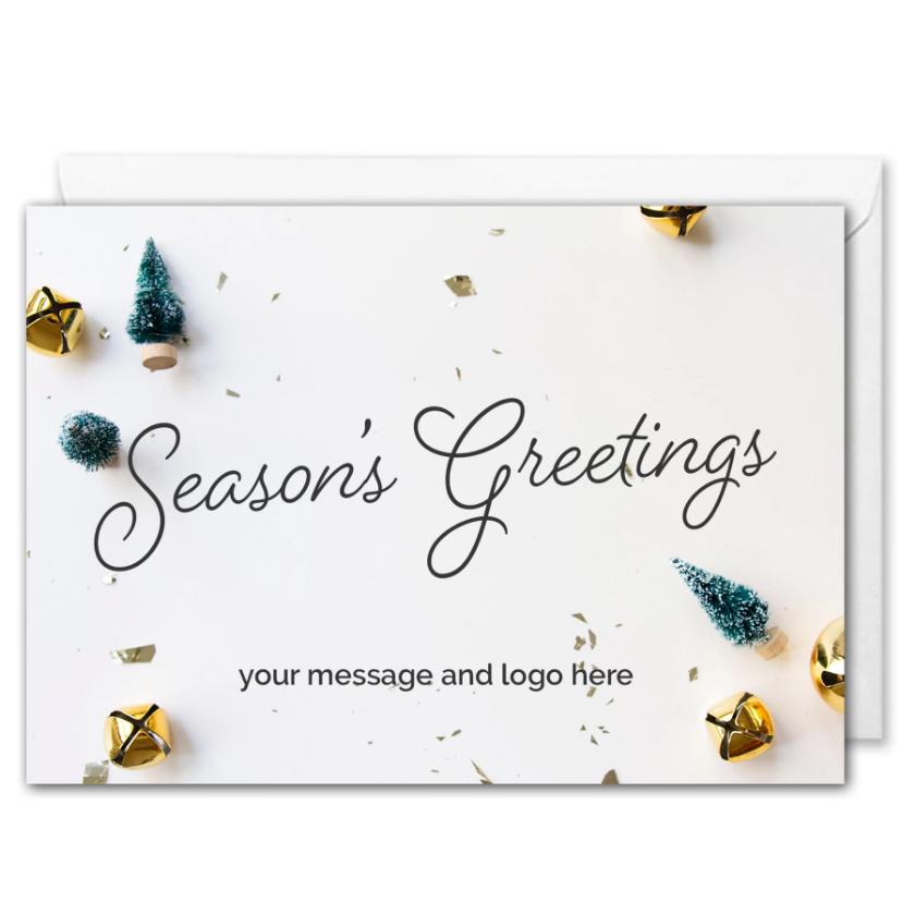 Custom Season's Greetings Card For Business - Staff, Clients | Greetd