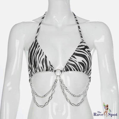 zebra bralet