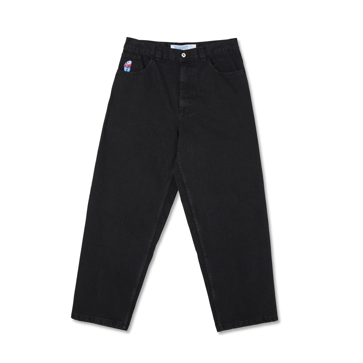 Polar 93! Denim Pants - (Pitch Black) - Geometric Skateshop