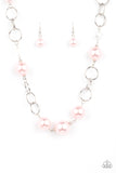 Paparazzi - New Age Novelty - Pink Necklace