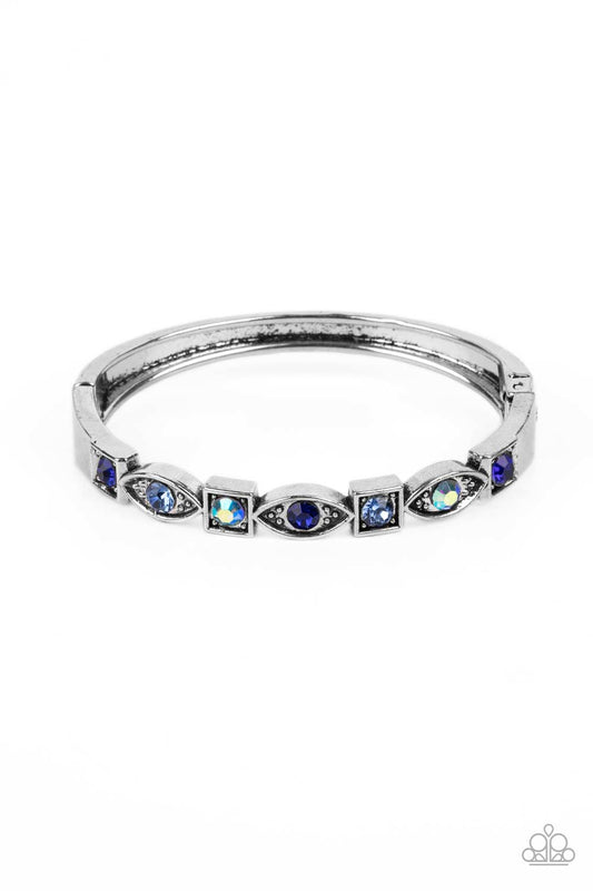 Starburst Shimmer - Blue Bracelet - Paparazzi Accessories - Alie's Bling Bar