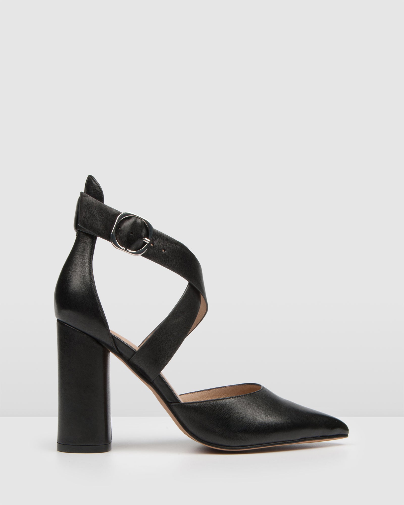unique black high heels